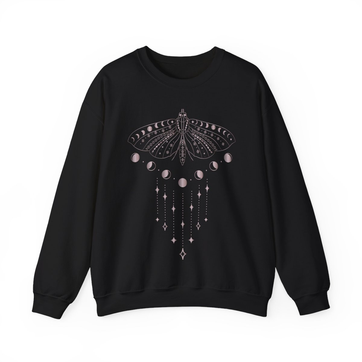 Celestial Butterfly Sweatshirt – Unisex Cosmic Crewneck
