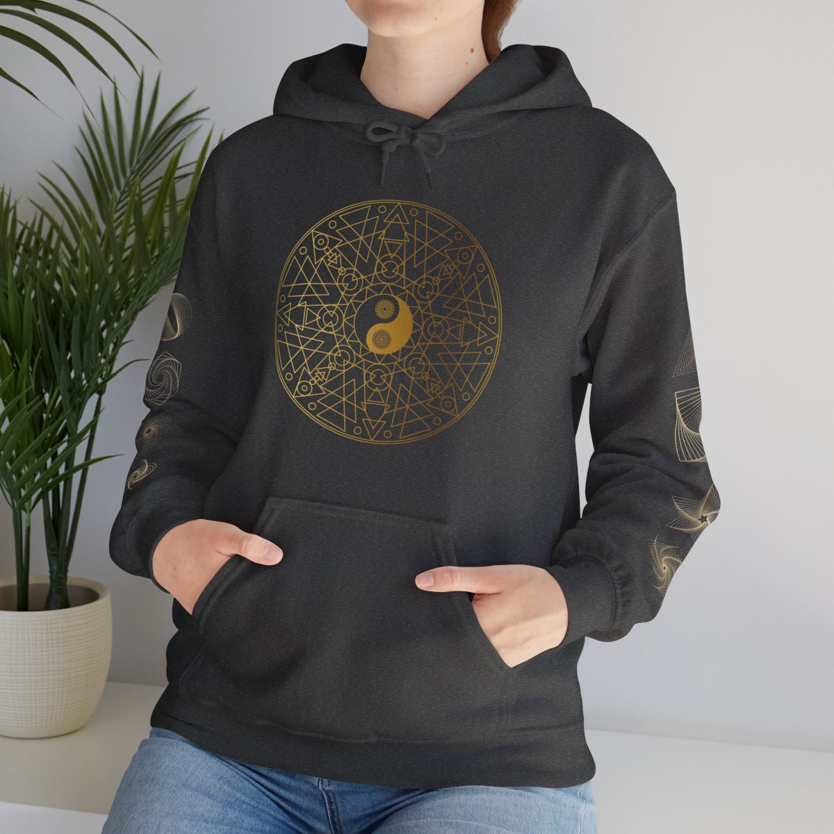 Yin Yang Hooded Sweatshirt – Unisex Balance Hoodie