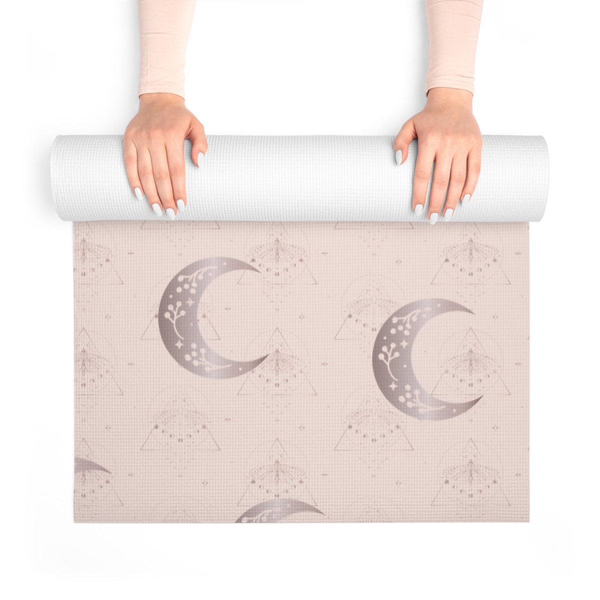 Celestial Moon Foam Yoga Mat – Comfort and Cosmic Energy