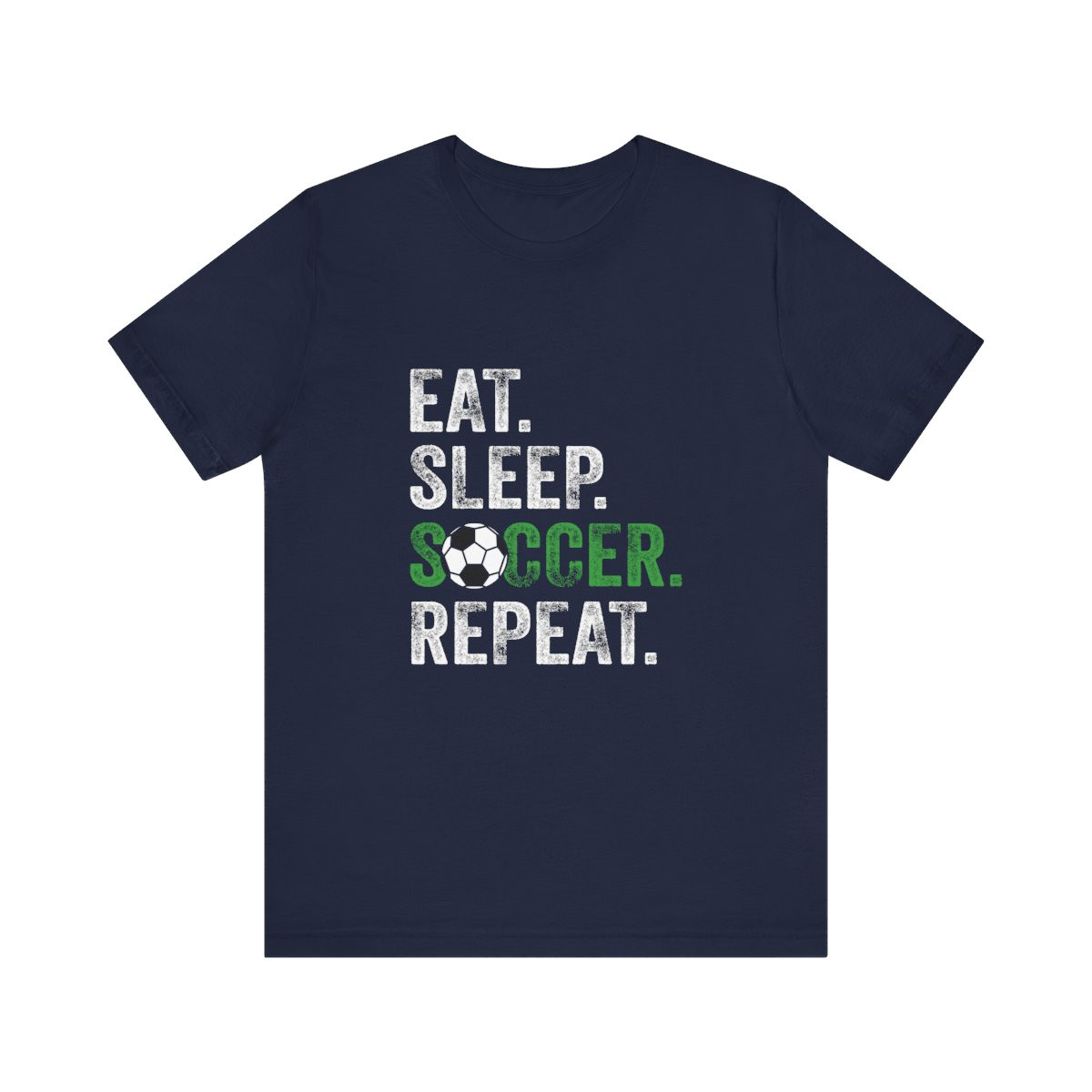 Eat Sleep Soccer Repeat T-Shirt – Perfect for Soccer Lovers