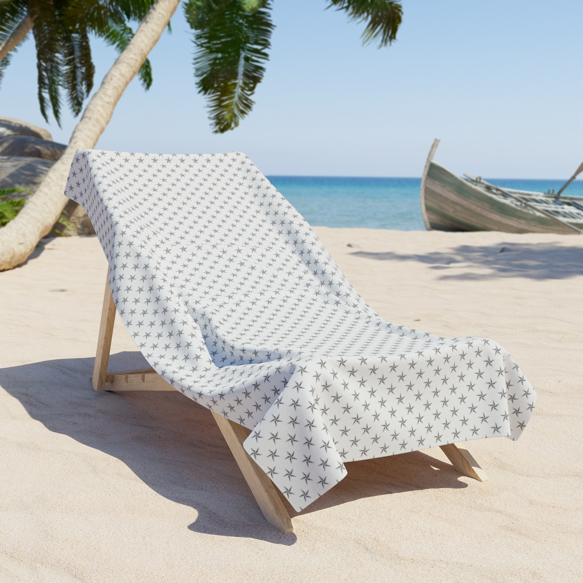 Star Beach Towel – Bright and Bold Summer Essential