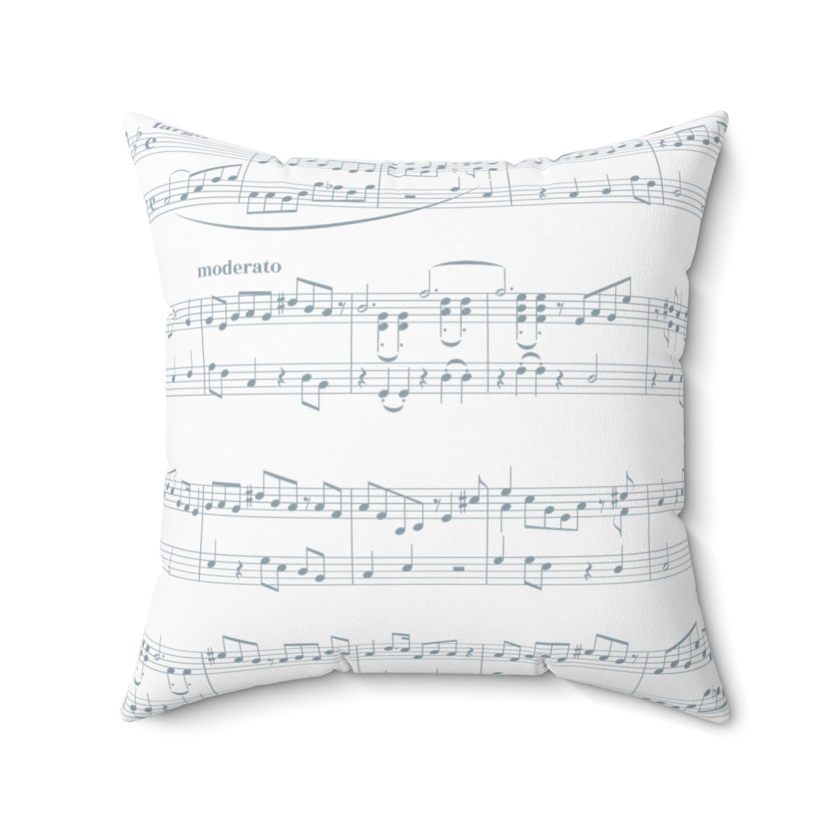 Sheet Music Square Pillow – A Melodic Touch for Your Home