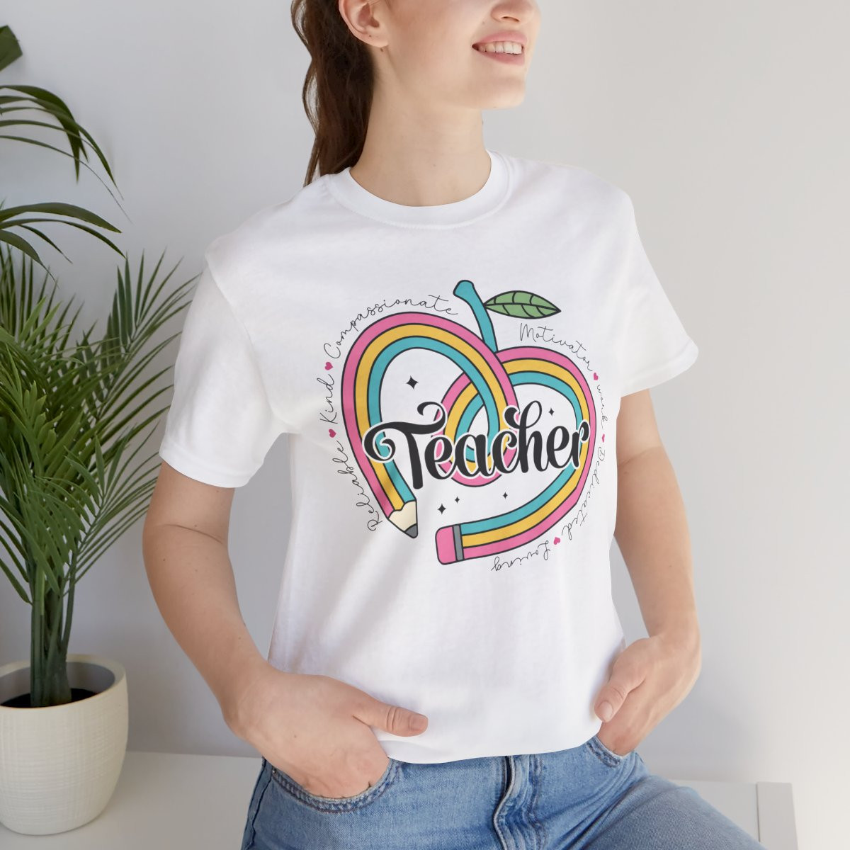 Heart Teacher Appreciation Shirt