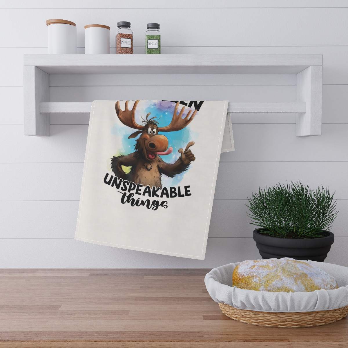 Funny Moose Tea Towels