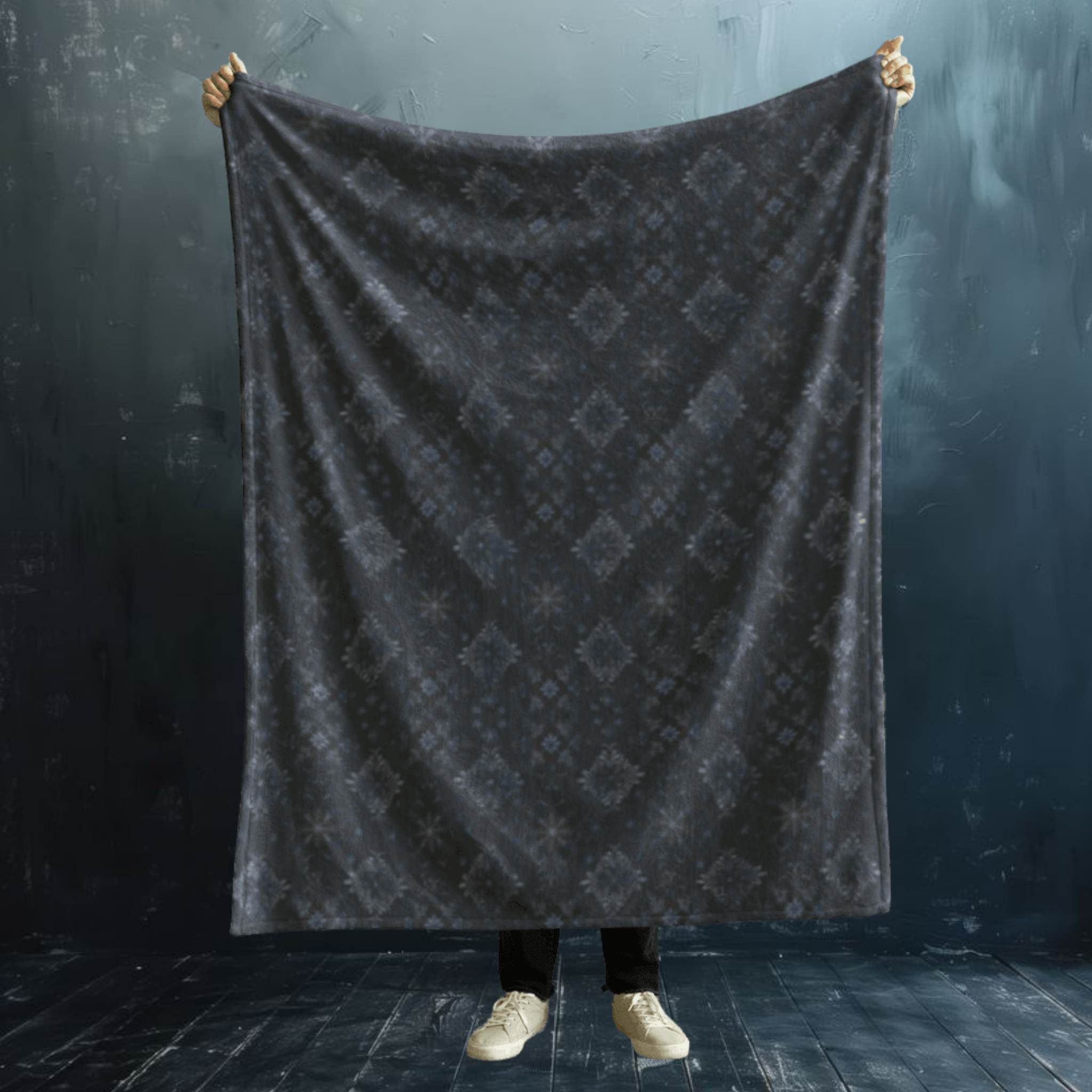 Cozy Velveteen Plush Blanket - Luxurious Softness for Home Comfort
