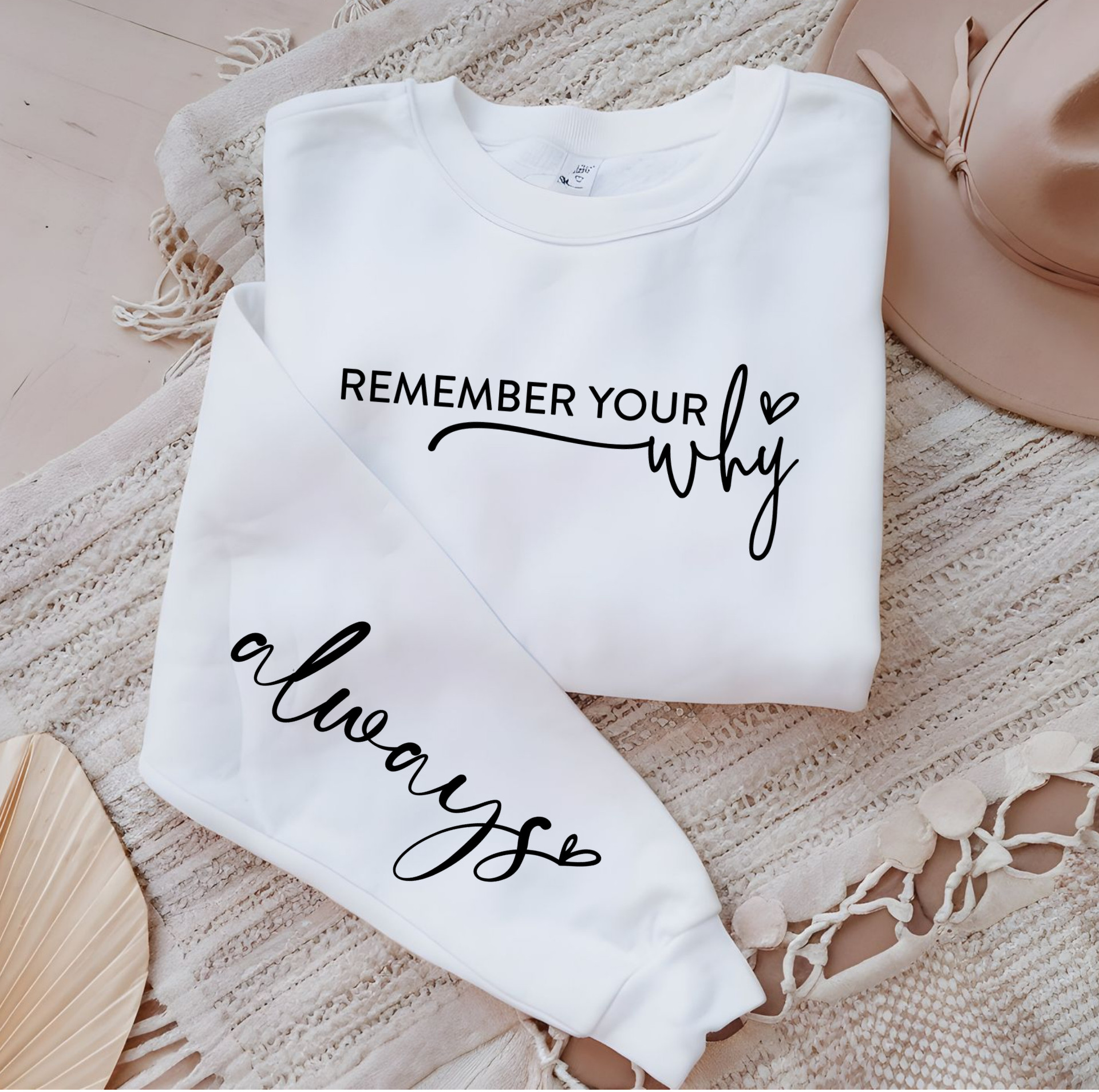 "Remember Your Why" Sweatshirt