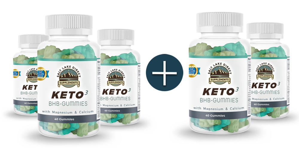 KETO BHB Fat Burning Gummies Bundle 5 Bottles