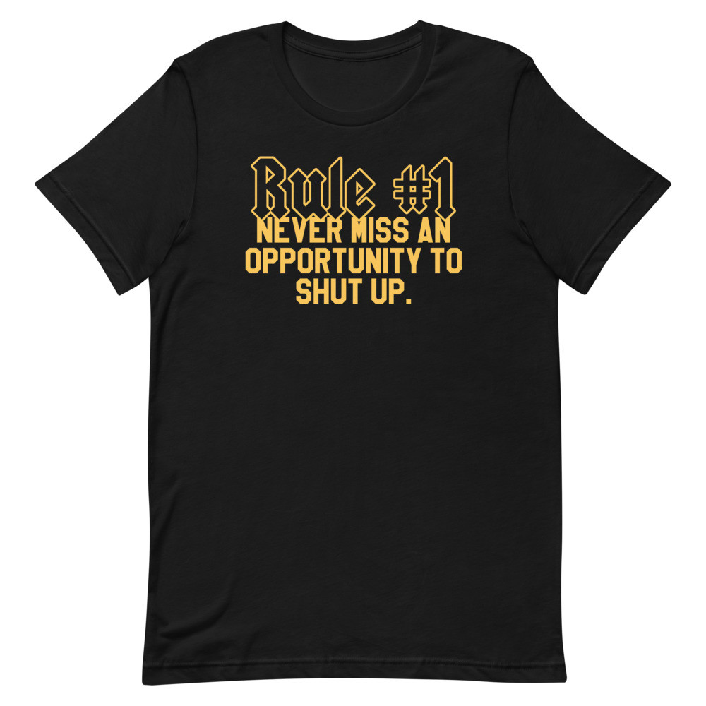 Shut Up Full Patch shirt