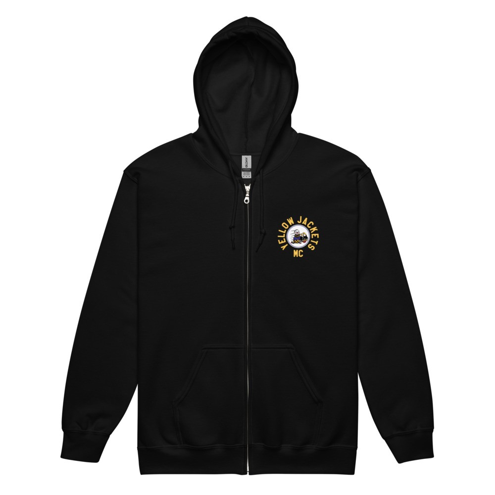 Full patch zip hoodie