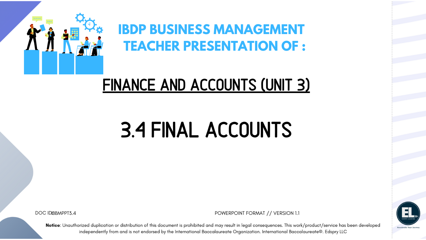 BM 3.4 Final accounts PowerPoint