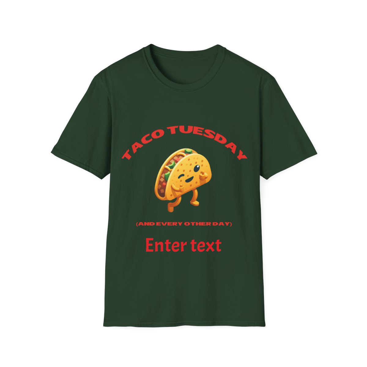 Funny Taco Tuesday Unisex T-Shirt - Cute Taco Graphic Tee