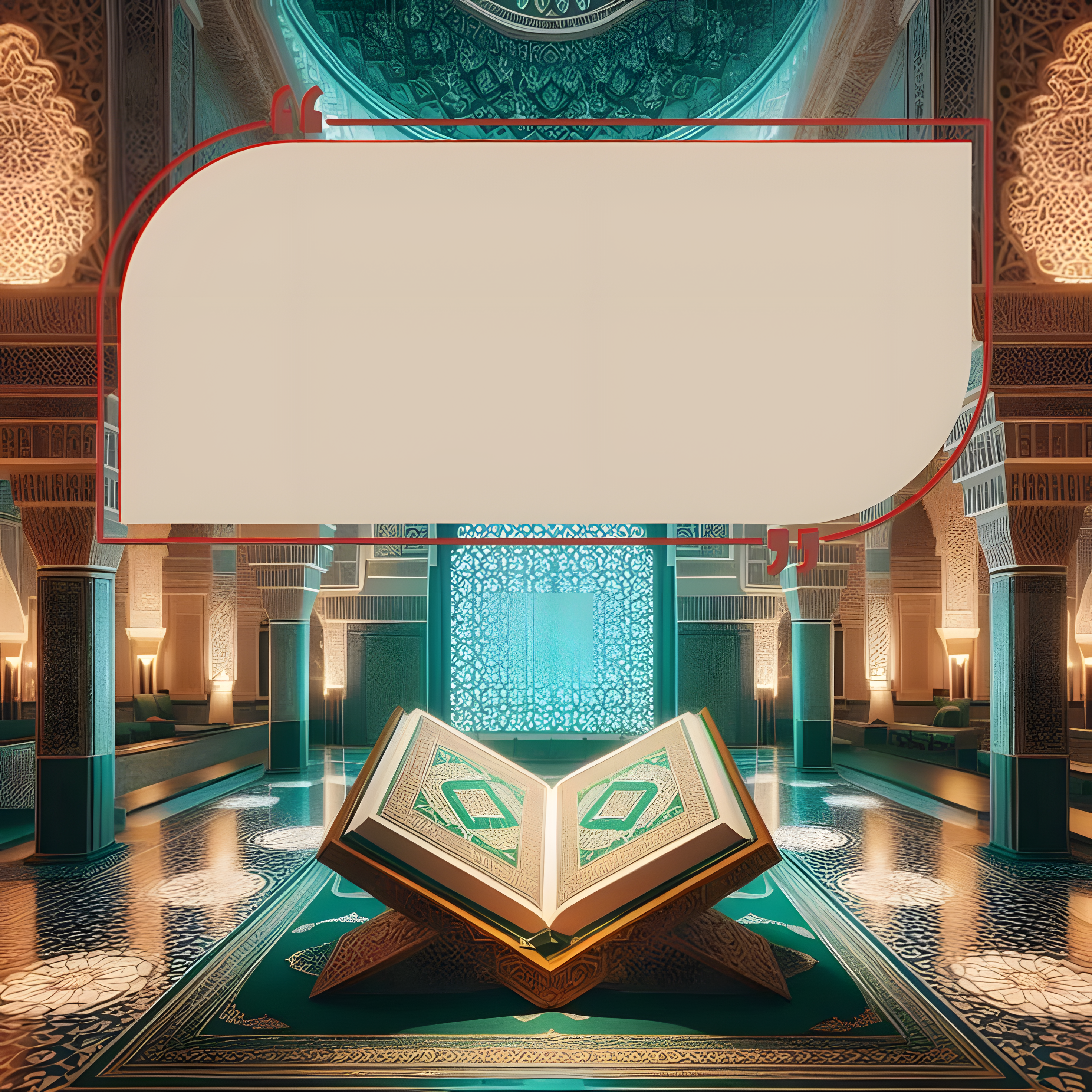 Gotovi islamski dizajni (za tekst) / digitalne pozadine (10 kom) / Kolekcija br. (44)