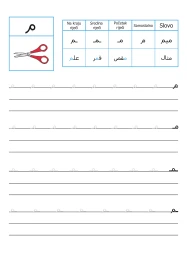 Slovo MIM - Grafomotorika i pisanje