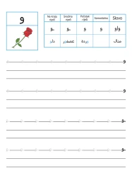 Slovo VAV - Grafomotorika i pisanje