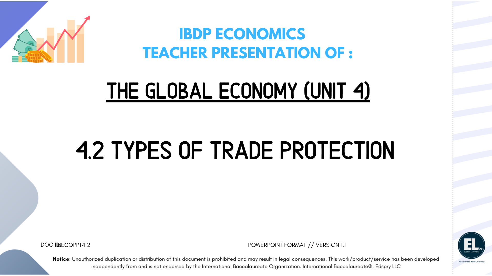 ECO 4.2 Types of trade protection (includes HL only calculations) - PowerPoint