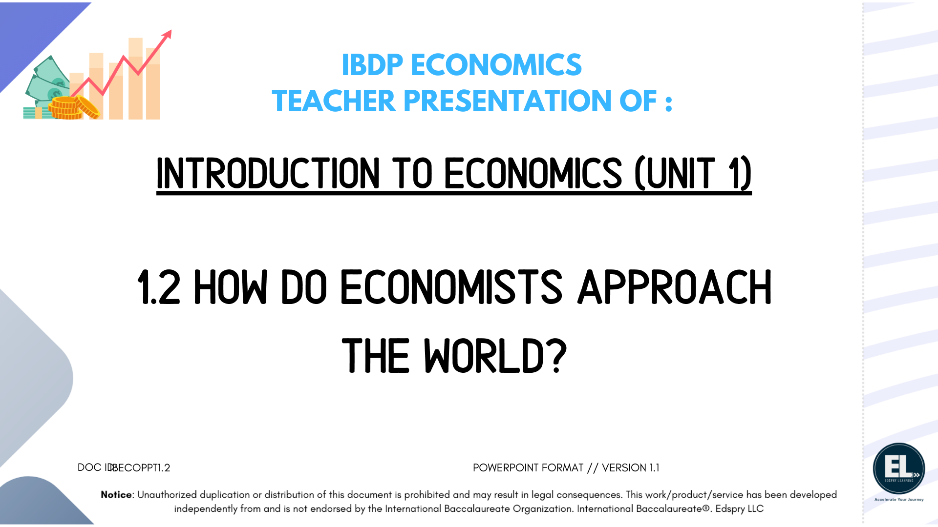 ECO 1.2 How do economists approach the world? - PowerPoint