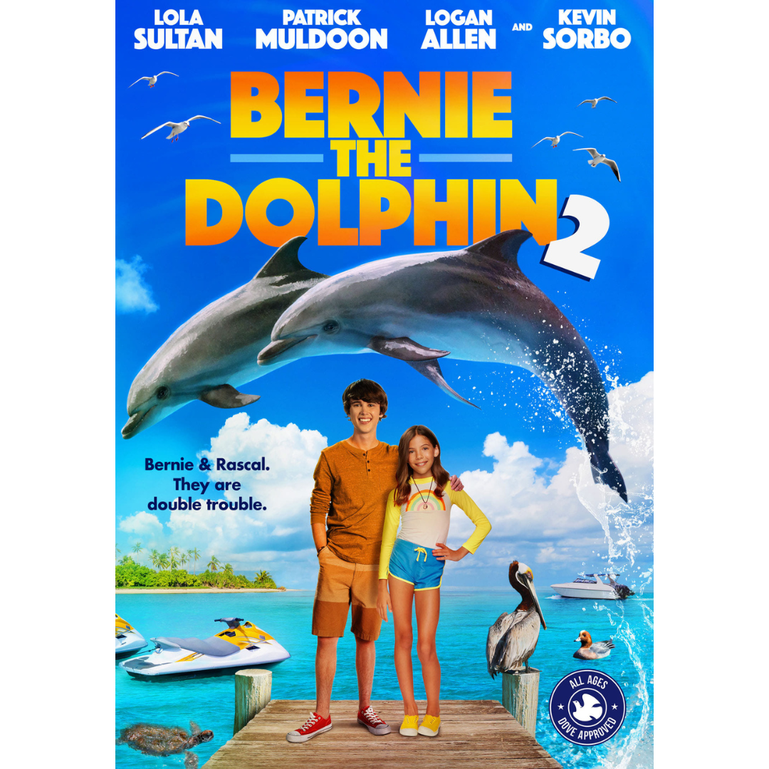 Bernie The Dolphin 2 DVD Autographed by Kevin Sorbo