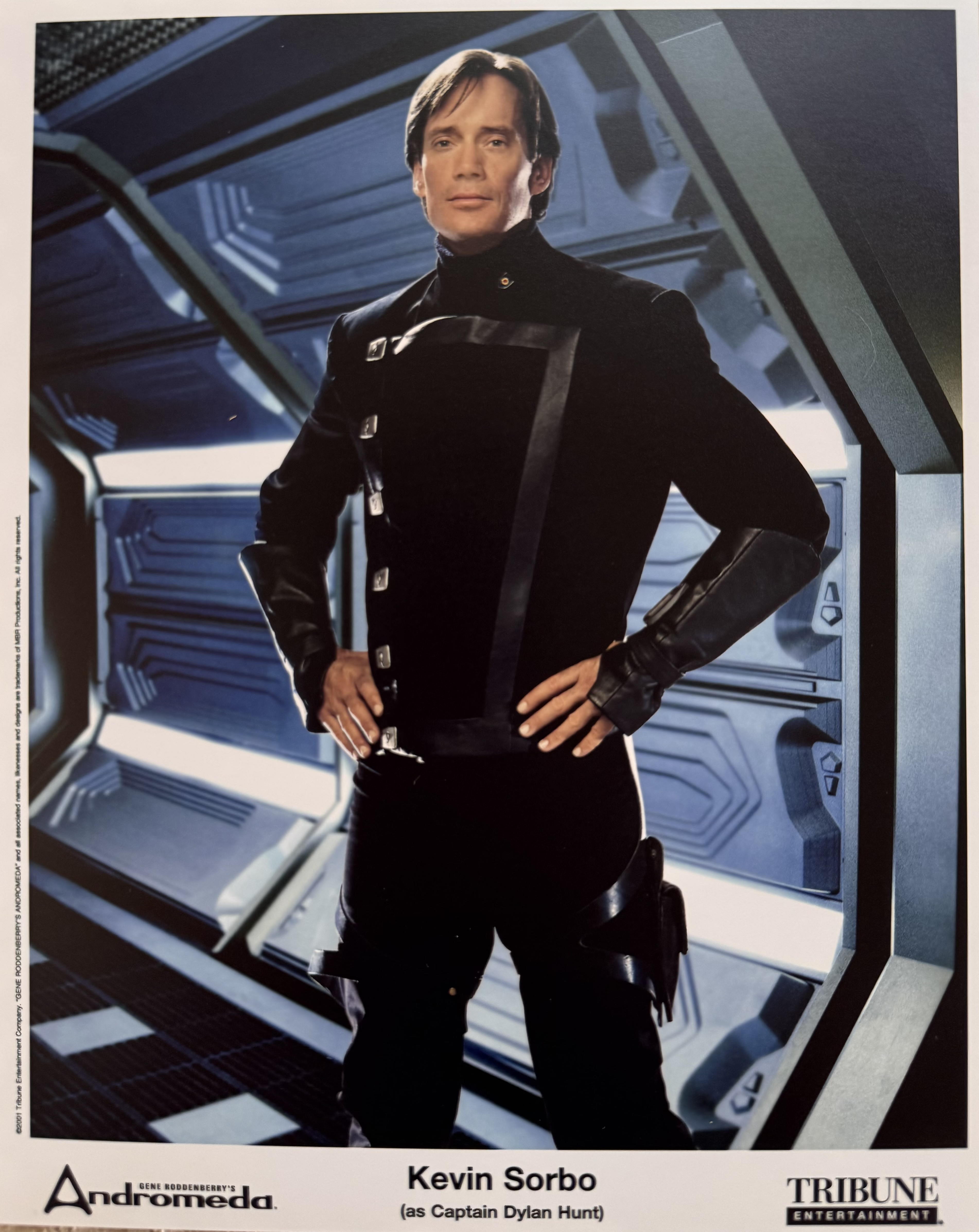 Andromeda 8x10 Autographed by Kevin Sorbo