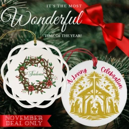 Christmas Ornaments Duo