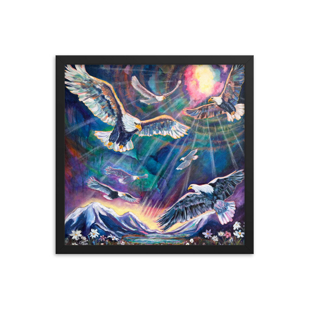 The Summoning Enhanced Matt Poster FRAMED