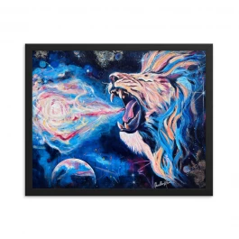 Awakening Breath Enhanced Matt Poster FRAMED