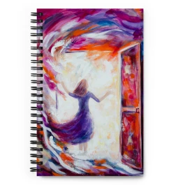 Open Door Spiral Notebook