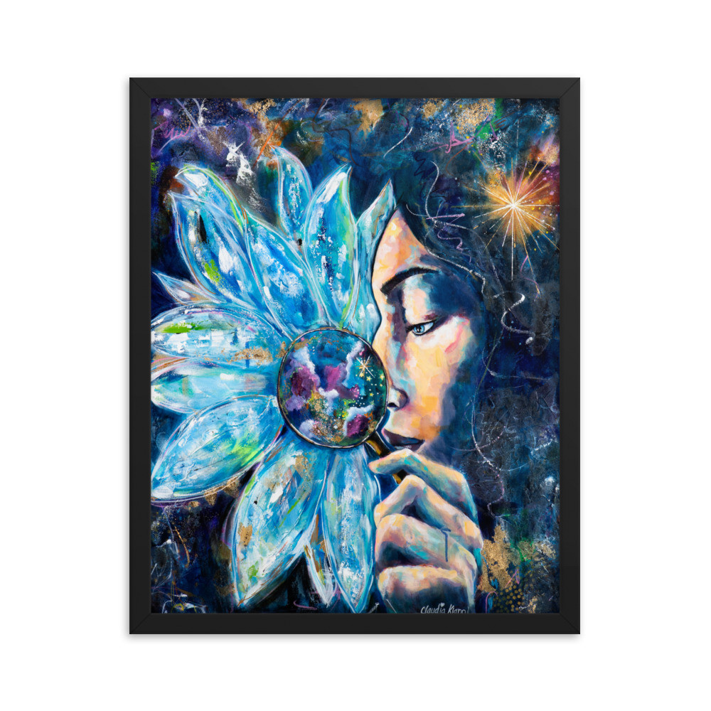 Mysteries Enhanced Matt Poster FRAMED