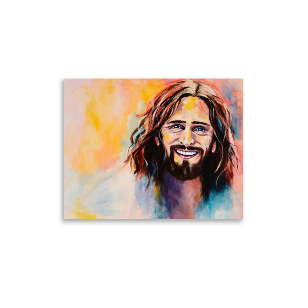 He Is Love Unframed Enhanced Matt Poster