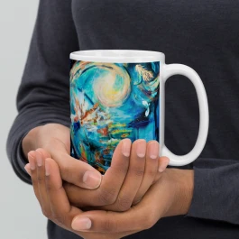Quantum Shift White Glossy Mug
