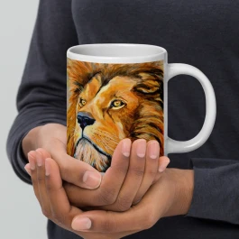 I See You White Glossy Mug