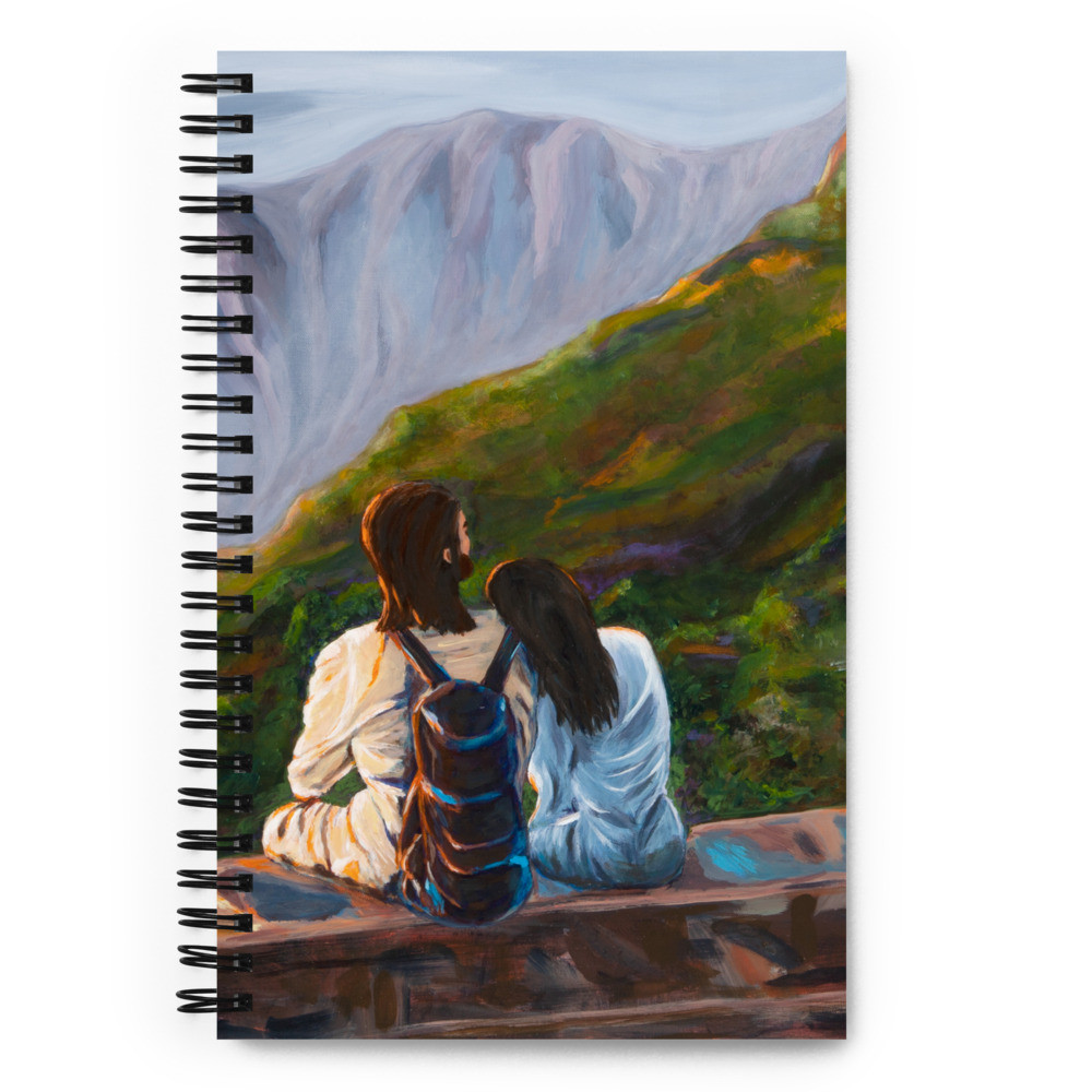 In His Shadow Spiral Notebook
