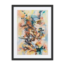 Reflection Framed Poster with Mat