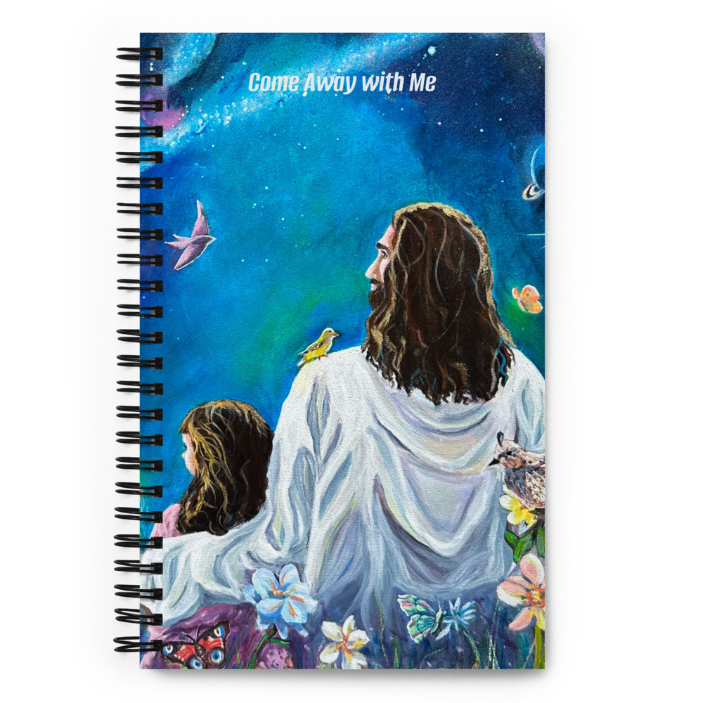 Come Away Spiral Notebook