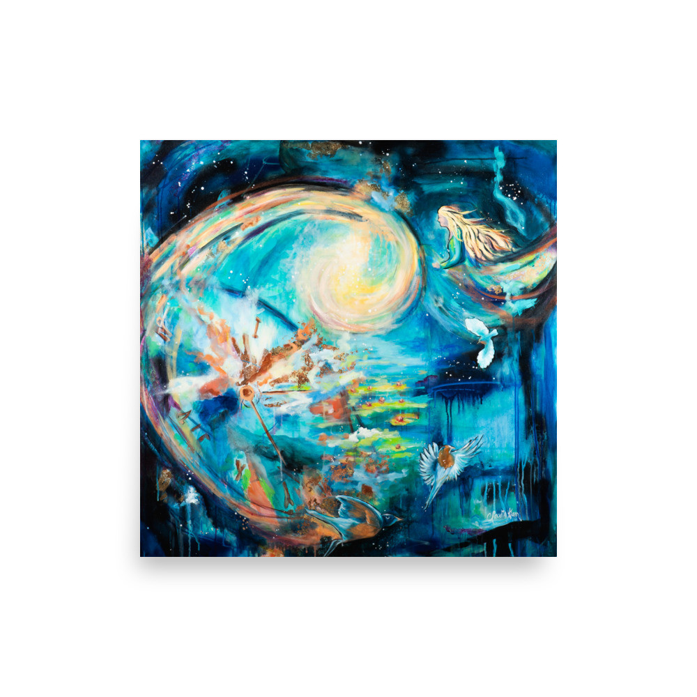 Quantum Shift Enhanced Matte Poster