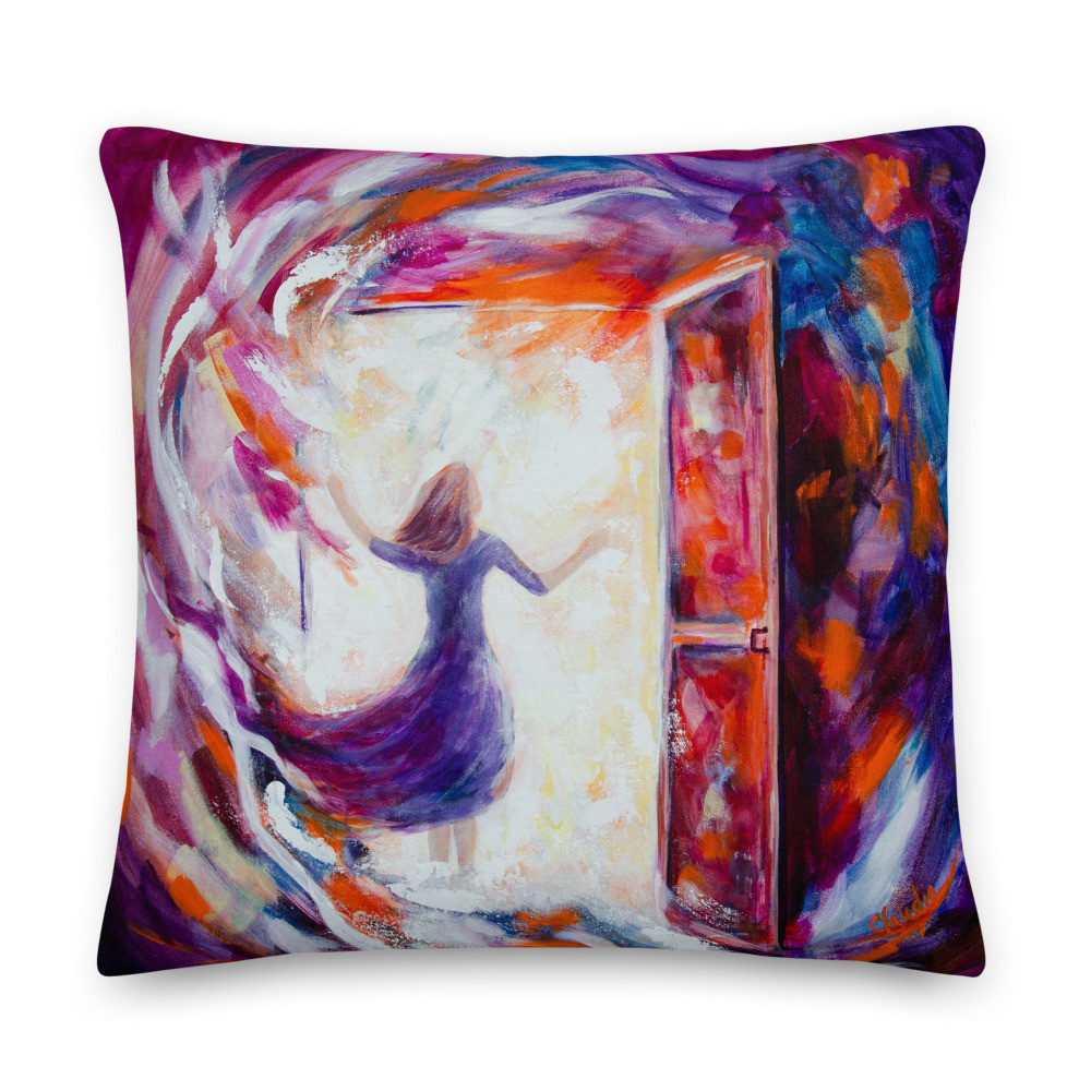 Open Door Premium Pillow