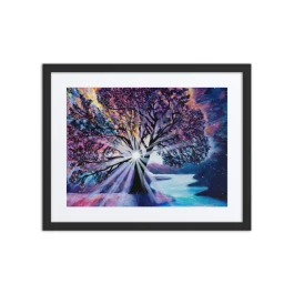 Tree of Life Framed Enhanced Poster with Mat