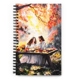 Come to the Table Spiral Notebook