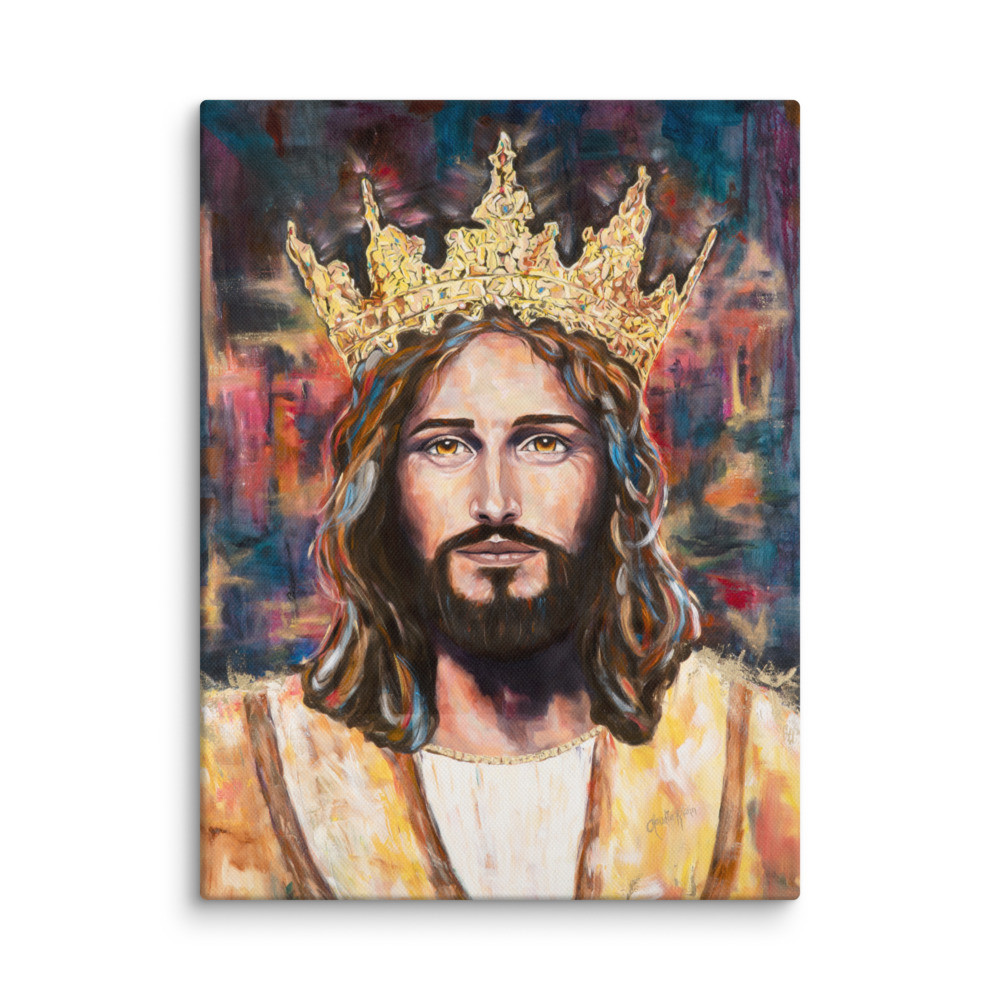 Crowned in Glory Canvas Reproduction