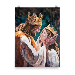Crowned Enhanced Matte Paper Poster