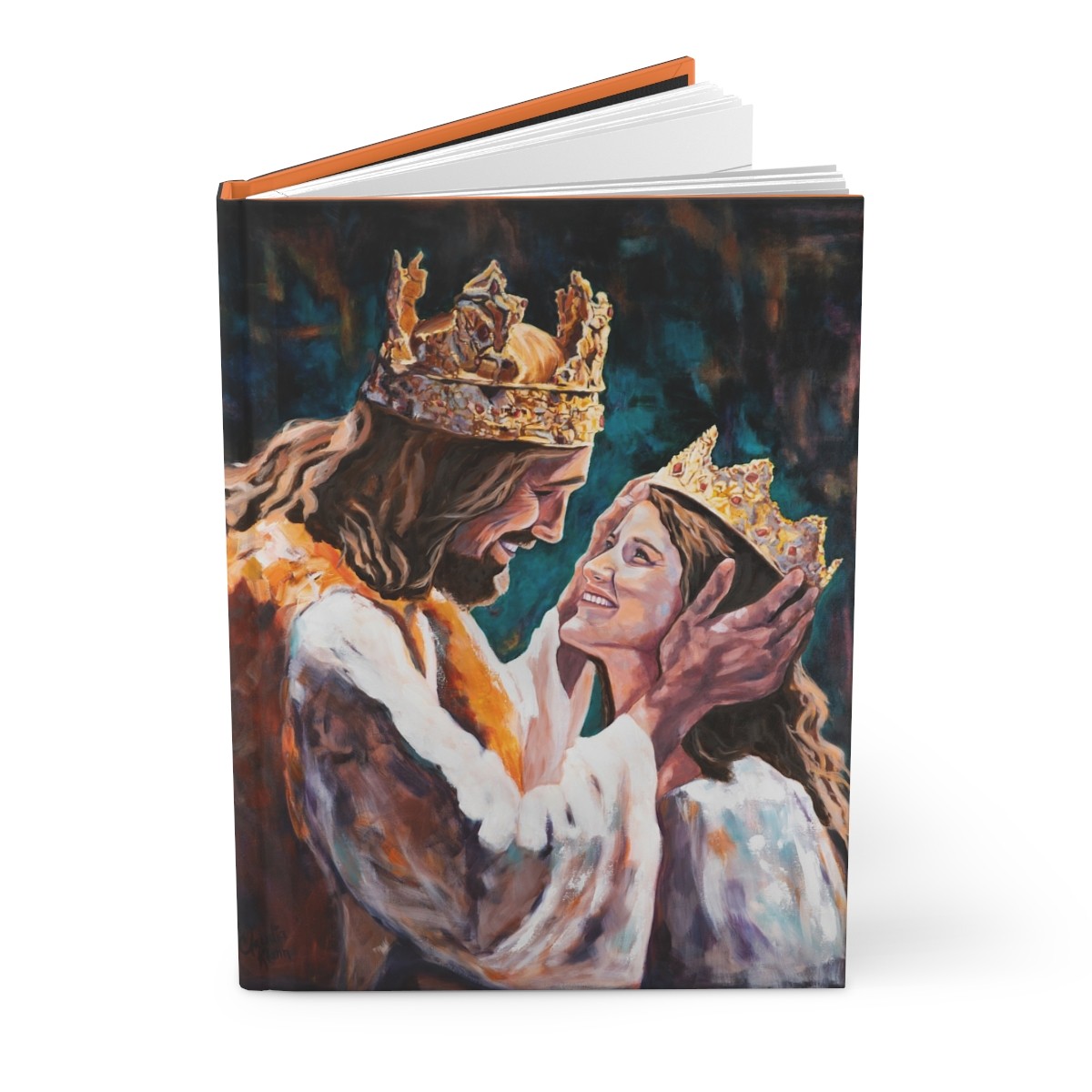 Crowned–Hardcover Journal