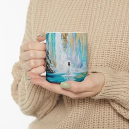 Abundance Waterfall Ceramic Mug