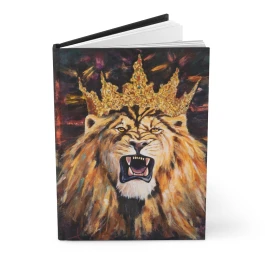 Lion of Majesty Hardcover Journal