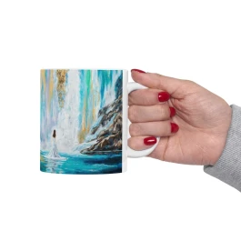 Abundance Waterfall Ceramic Mug