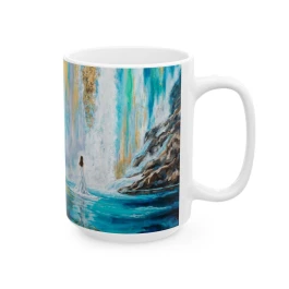 Abundance Waterfall Ceramic Mug