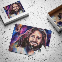'MORNING STAR' Jesus Portrait - Kids Puzzle