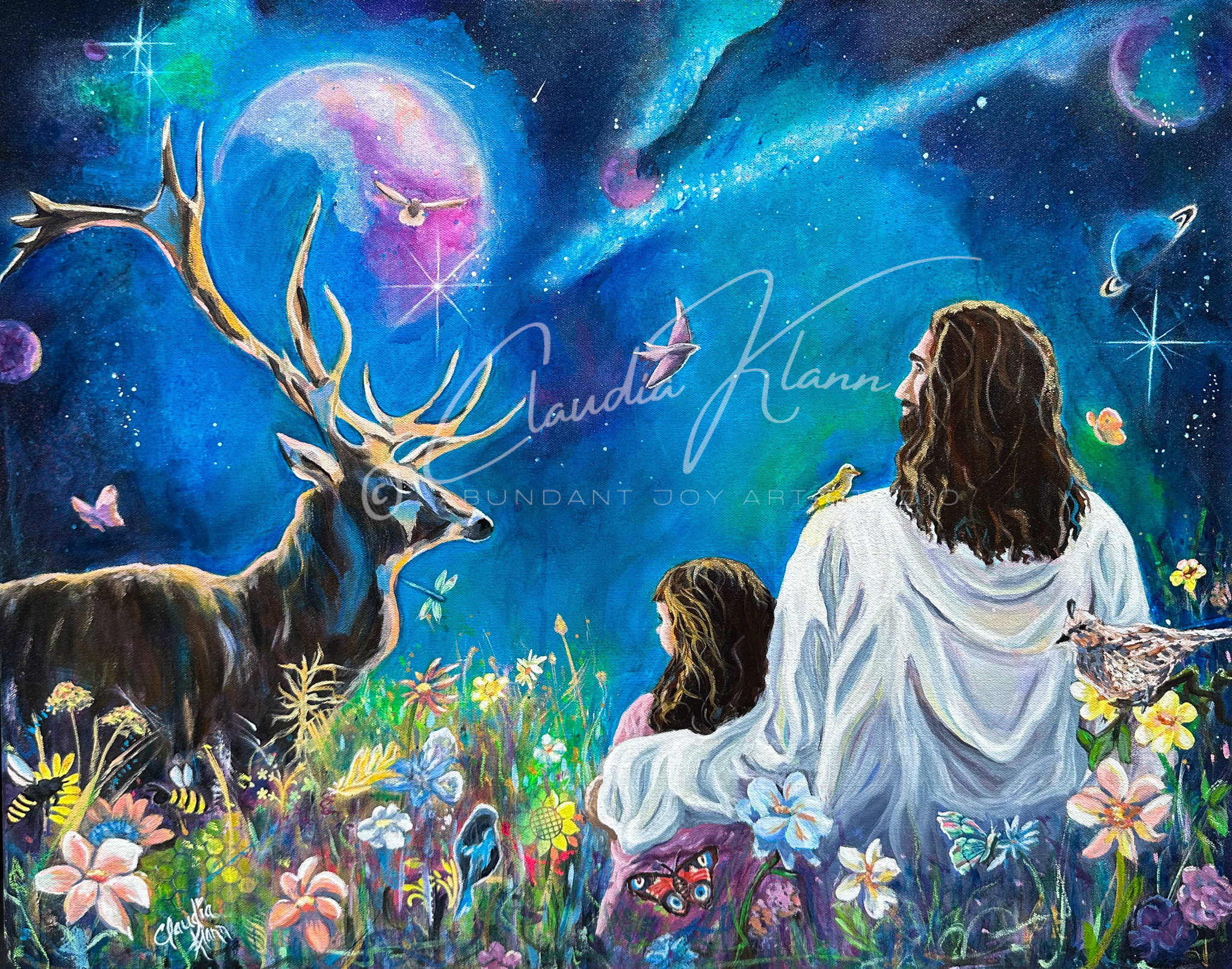 Come Away Oil Painting