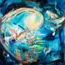 Quantum Shift Original Oil Painting
