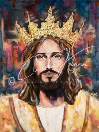 Crowned in Glory Original Oil Painting