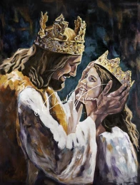 Crowned Original Oil Painting