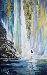 Abundance Mixed Media 48"x30" Gallery-Wrap Canvas